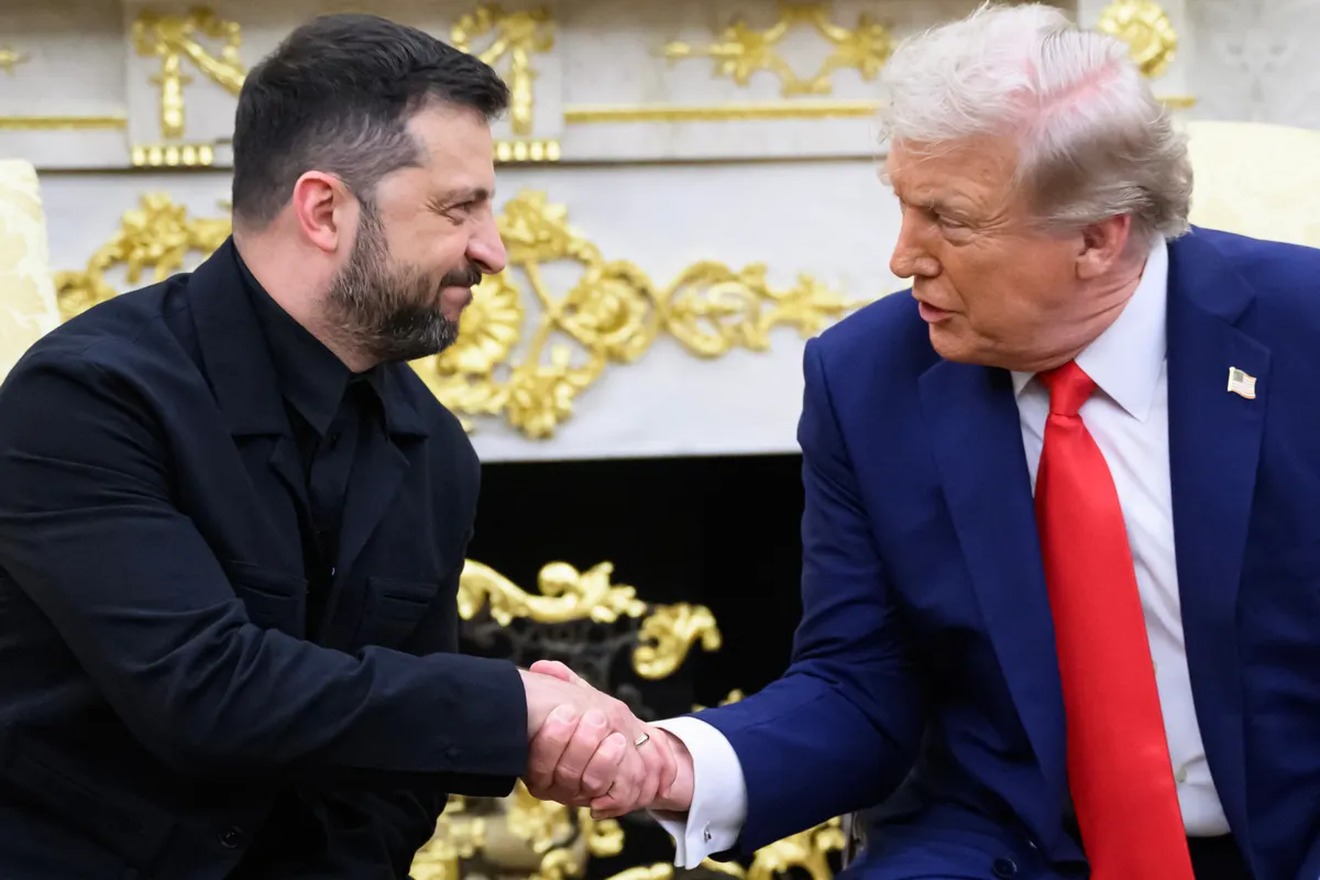 Trump, Zelenszkij