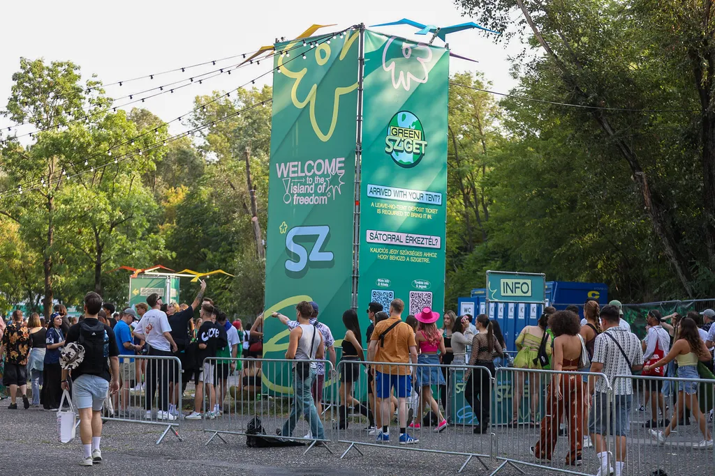 Sziget Fesztivál első nap