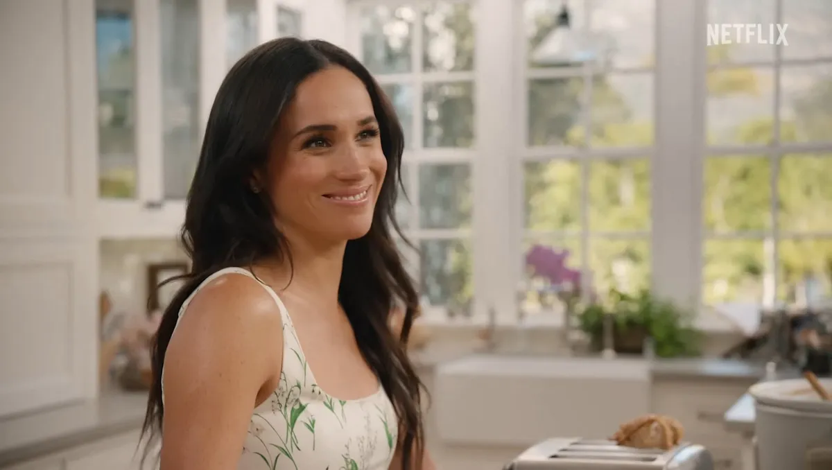 Meghan Markle-t a saját vendége hozta kínos helyzetbe a Szeretettel: Meghan című sorozatában
