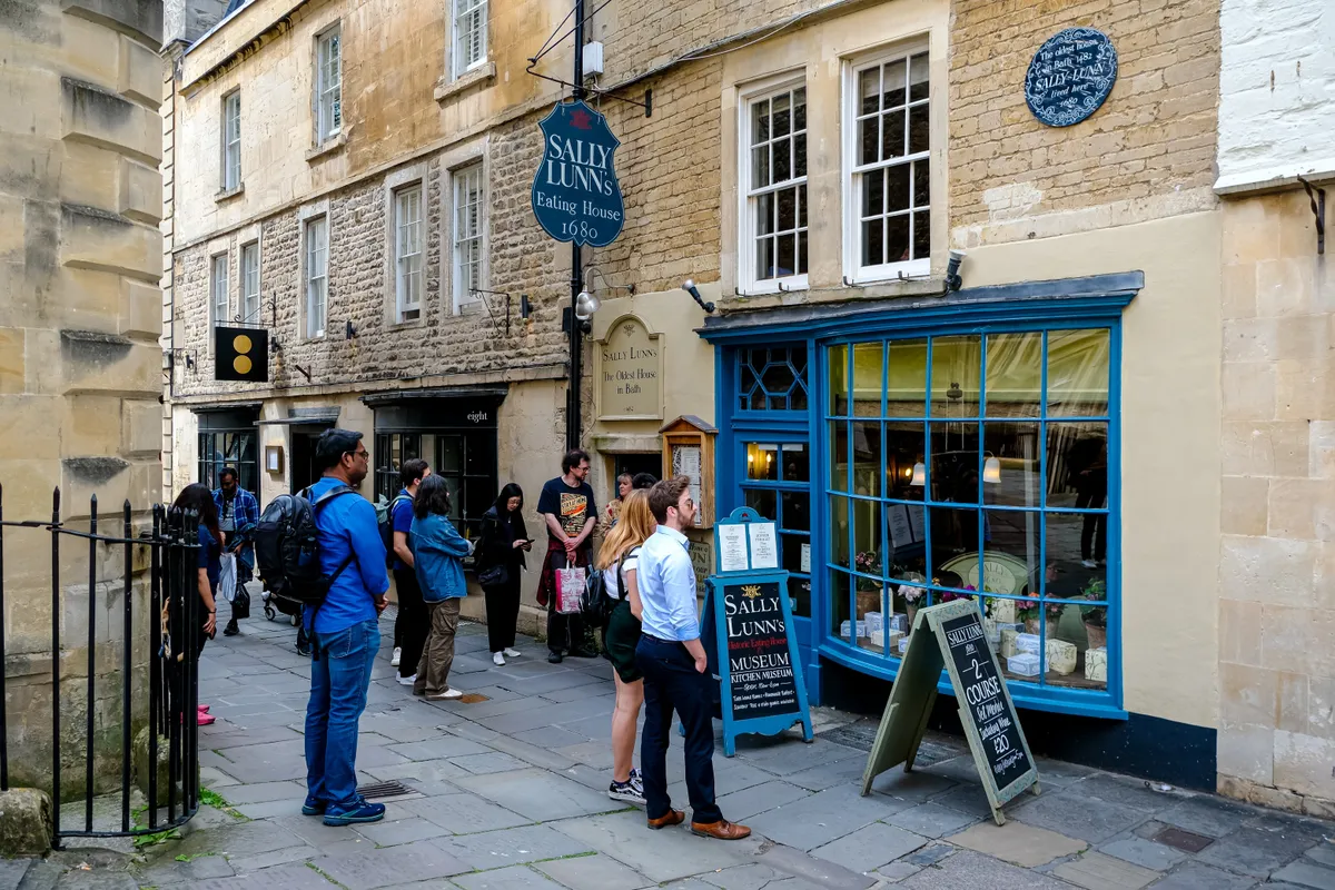 Bath, Sally Lunn, étterem, Anglia