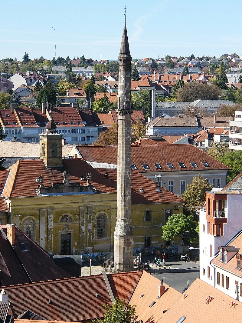török kori műemlékek, Eger, minaret
