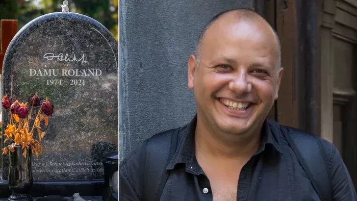 Elfelejtette rejtélyes gyászolója a szülinapos Damu Rolandot