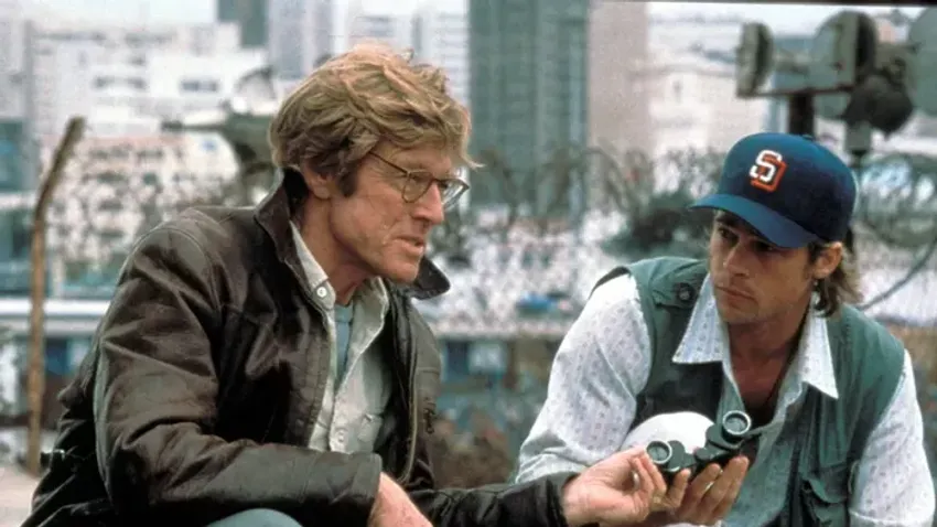 Ilyen volt Robert Redford és Brad Pitt a  Budapesten forgatott Kémjátszmában