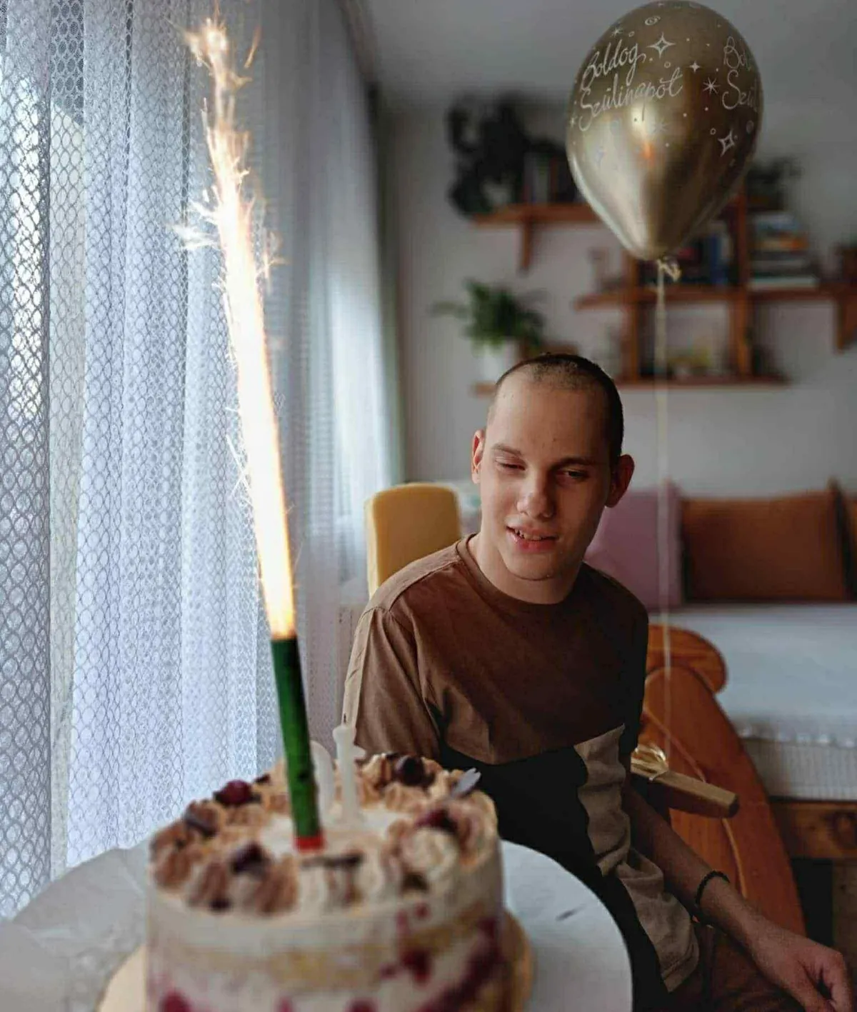 Borsodi Máté, agyvérzés, műtét, gyűjtés, halmozottan sérült