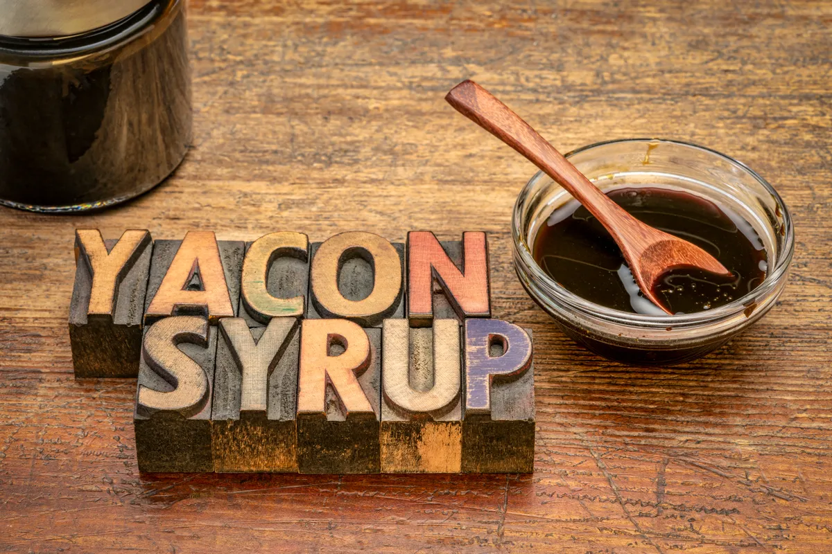 Yacon szirup egy természetes édesítőszer.