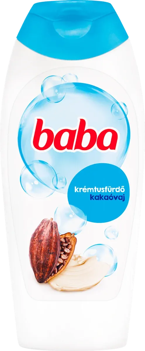 Egyszerű sminkhez: Krémtusfürdő kakaóvajjal, Baba