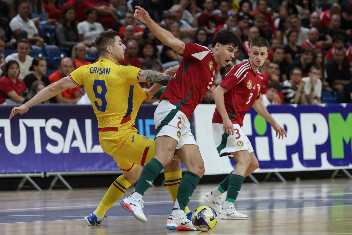 Románia-Magyarország futsal Eb-pótselejtező