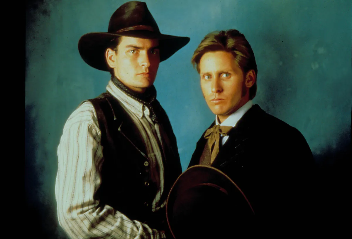 Charlie Sheen és Emilio Estevez