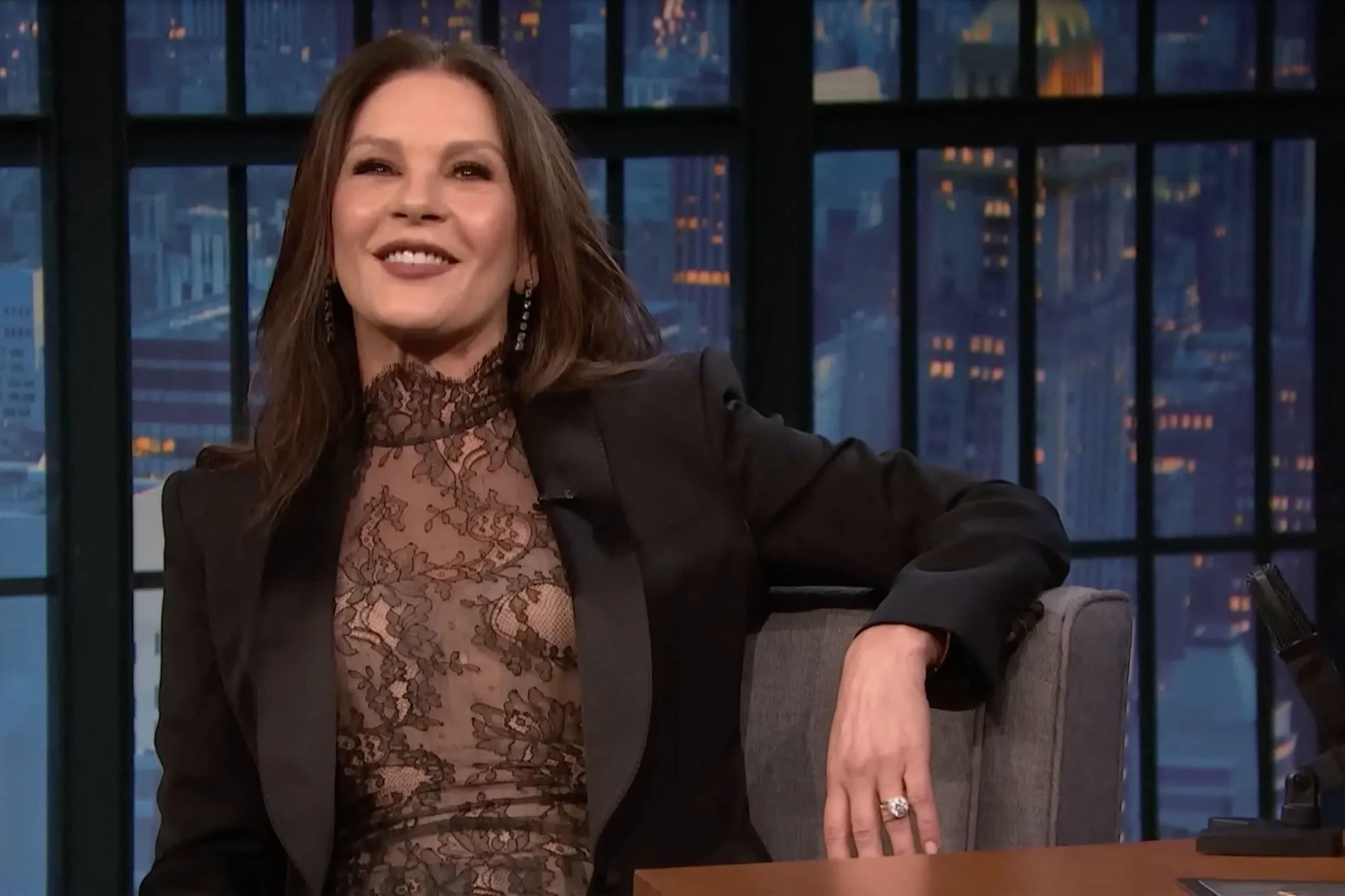 Catherine Zeta-Jones kínos poénja egy kiskorú rajongóról