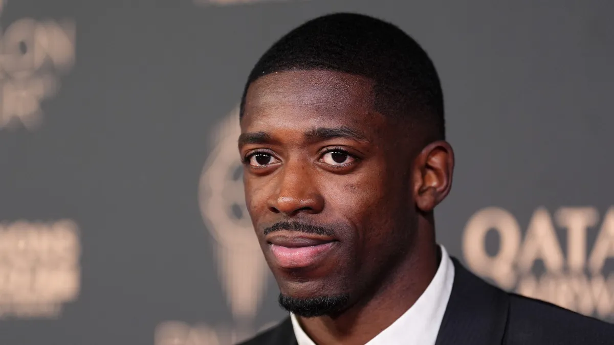 Ousmane Dembélé nyerte a 2025-ös Aranylabdát.