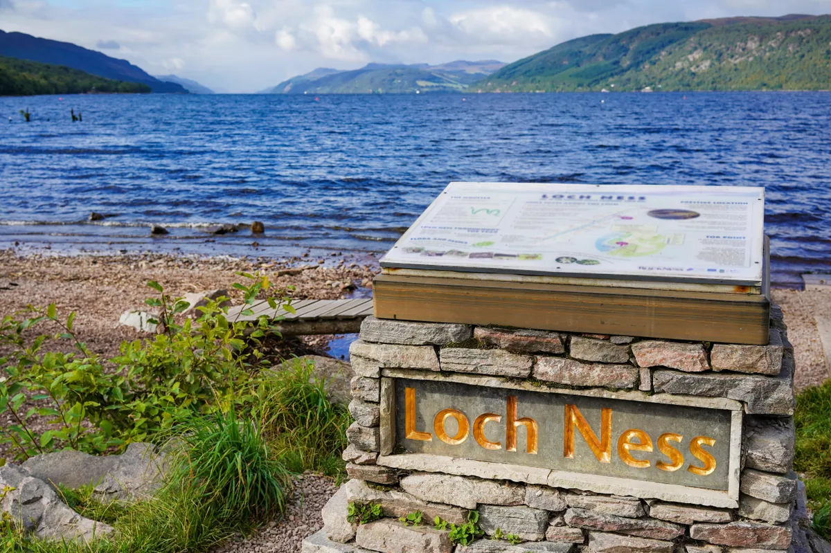 A Loch Ness-i szörny feltételezett élőhelye, a Loch Ness