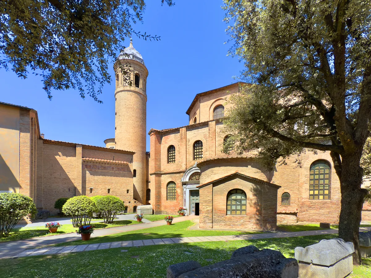 Ravenna, San Vitale-bazilika, kora keresztény templom