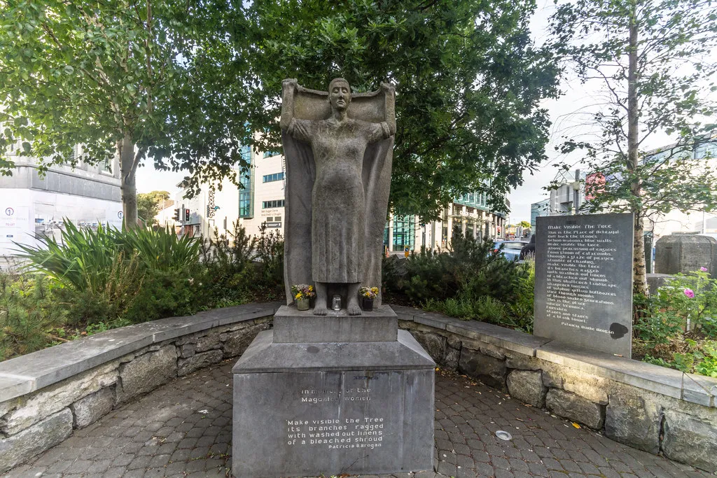 Magaléna mosoda-emlékmű az írországi Galwayben