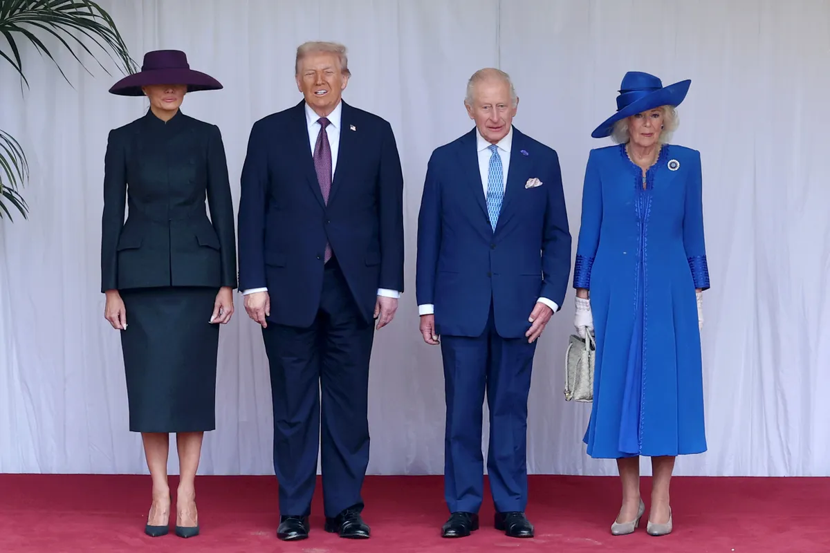 Kamilla királyné és III. Károly király hivatalosan fogadta Donald Trump amerikai elnököt és feleségét, Melania Trump-ot