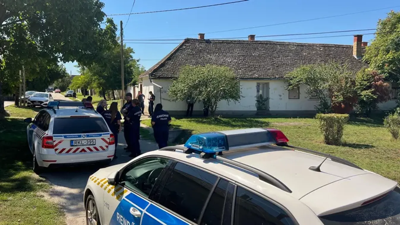 Ebben a házban fogták el a miskei gyermekgyilkosság miatt körözött férfit - fotók