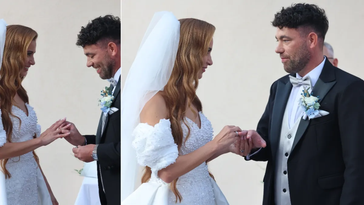 a nászútjukról jelentkezett be Mikes Anna és Krausz Gábor