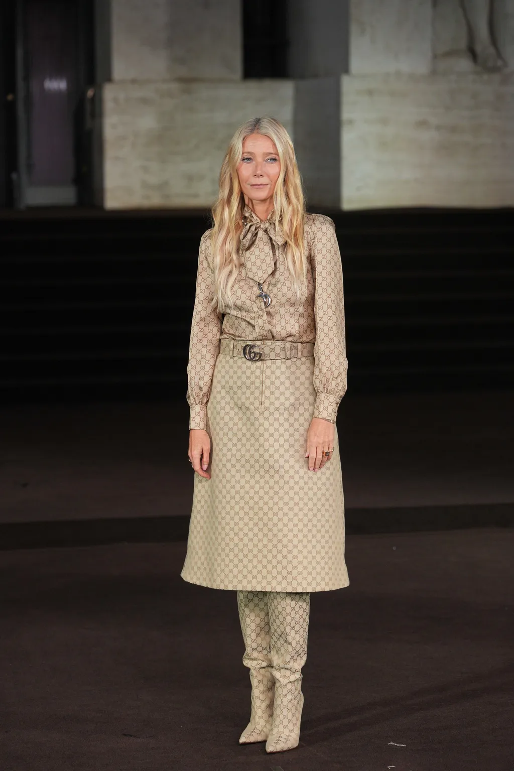Milan, Milan Women's Fashion Week Spring/Summer 2026 - Women's Fashion, Spring/Summer 2026 - Gucci fashion show - guests in the photo: Gwyneth Paltrow