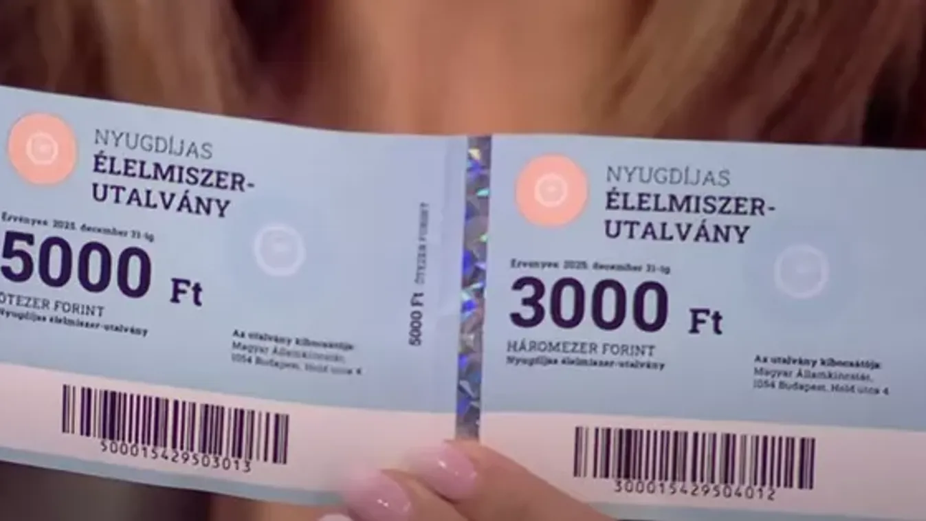 Figyelem: ezekben a boltokban nem használható a nyugdíjas utalvány