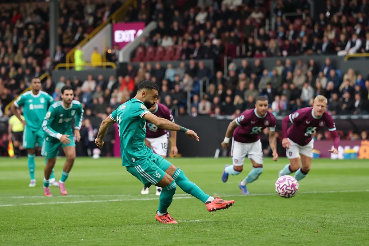 Mohamed Szalah győztes gólja a Burnley-Liverpool meccsen