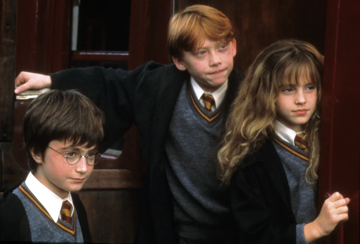 Harry, Ron és Herminone ilyen izgatottan várják az őszt (Fotó: Collection ChristopheL via AFP /  AFP)