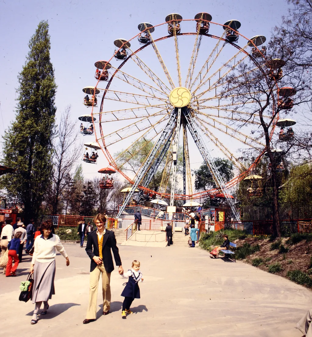 A vidámpark 1980-ban, amikor már kezdett visszaesni a látogatottsága