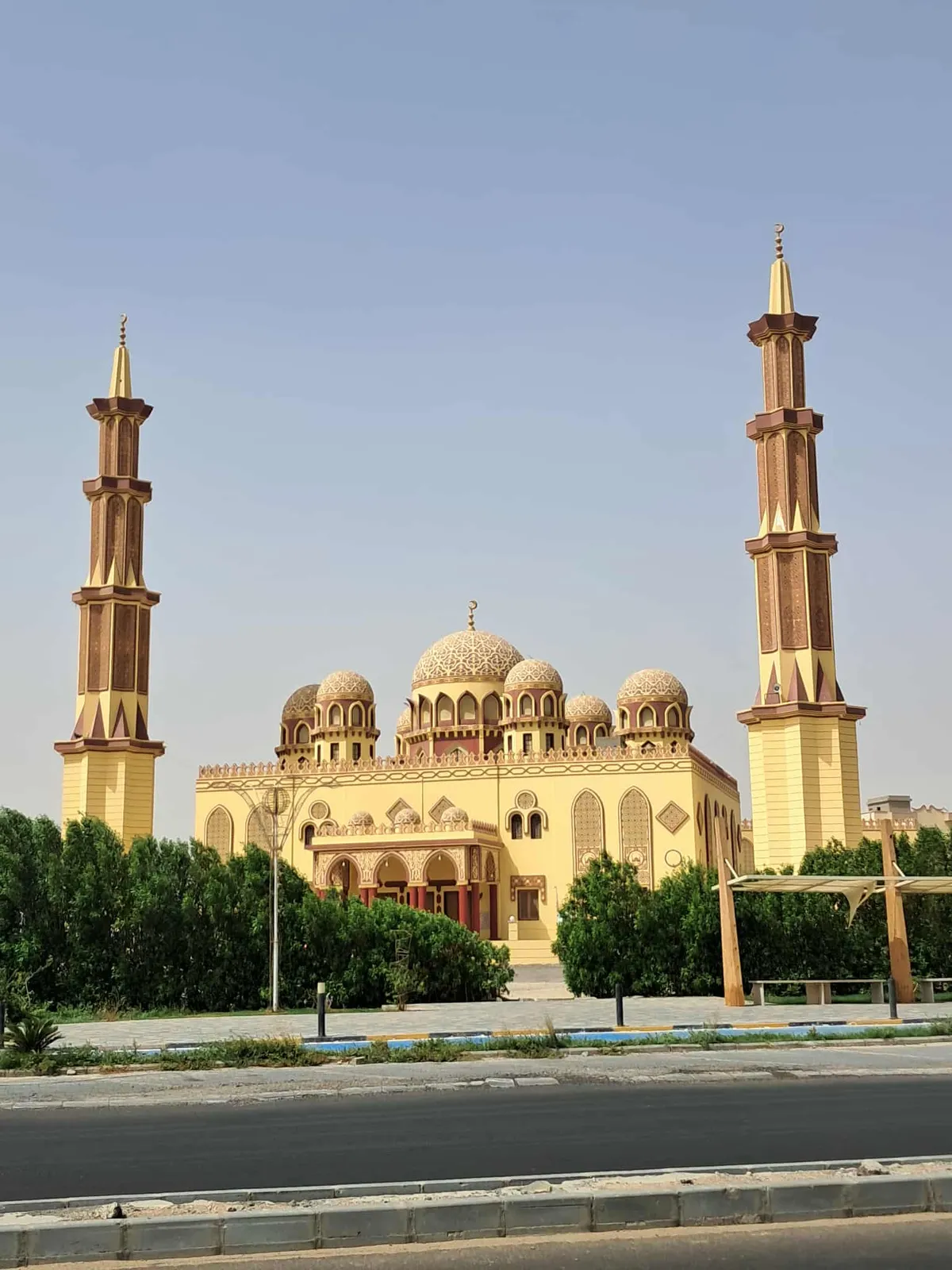 Az egyiptomi Hurghada mecsetje