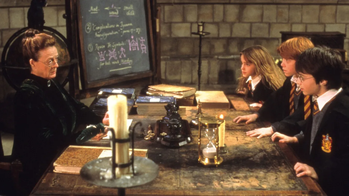 Harry Potter kvíz a bölcsek köve és Minerva McGalagony.
