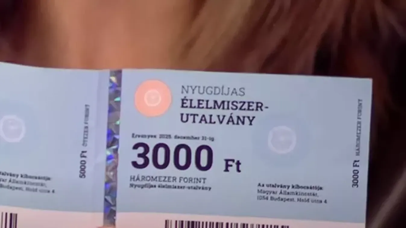 "A téli nagybevásárláshoz fogjuk felhasználni" – így spórol Piroska a nyugdíjas utalvánnyal