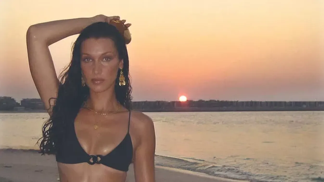 „Szeretlek titeket” - Bella Hadid kórházi ágyból üzent rajongóinak