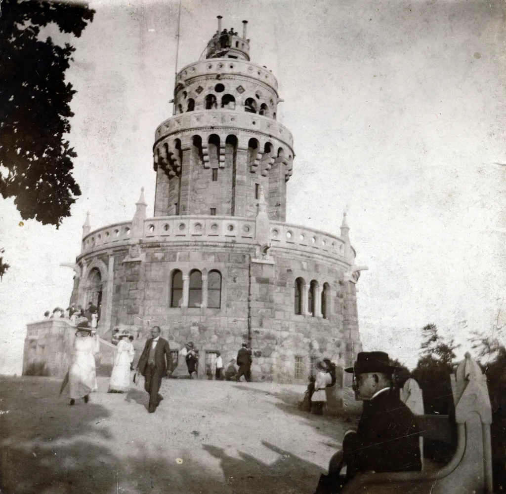 János-hegy, Erzsébet-kilátó 1917-ben.