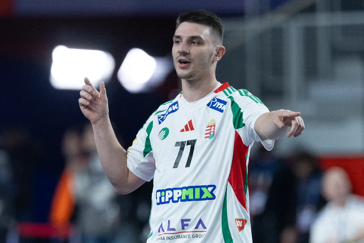 Hanusz Egon, a magyar férfi kézilabda-válogatott játékosa