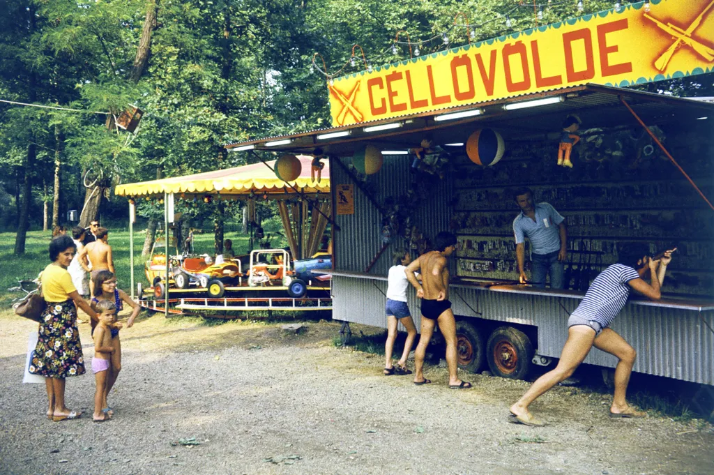 A park céllövöldéje 1979-ben
