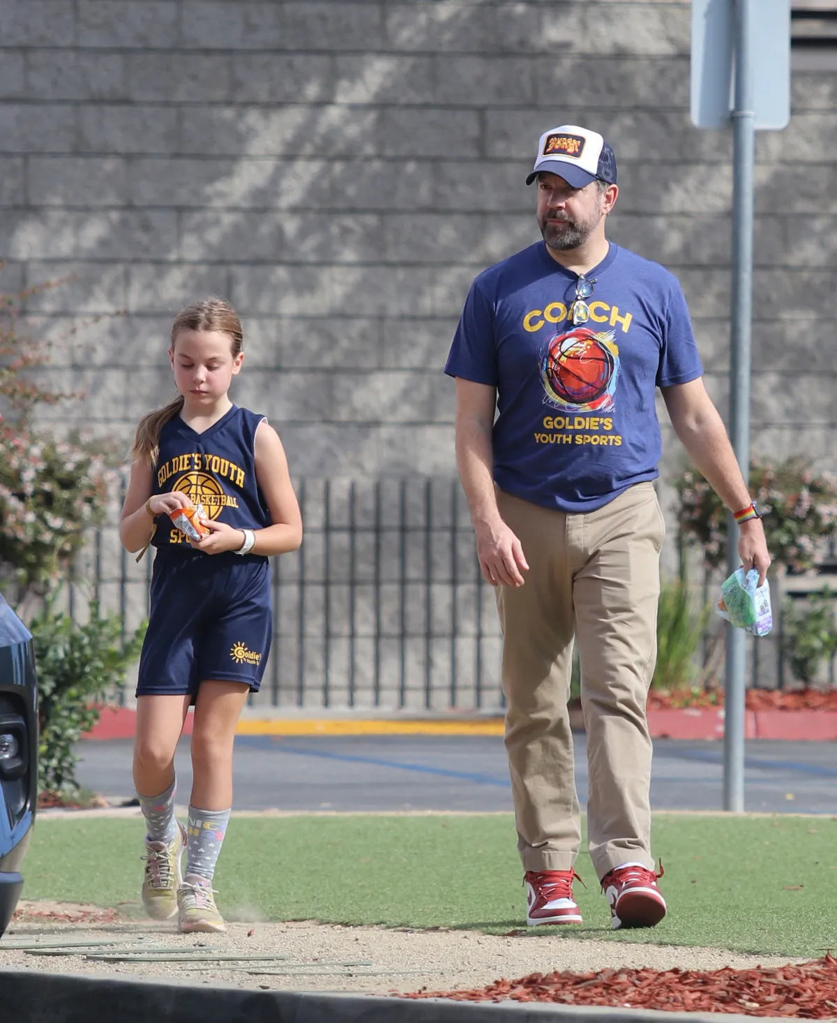 EXCLUSIVE: Olivia Wilde and Jason Sudeikis Spotted at Their Daughters Game in Los Angeles