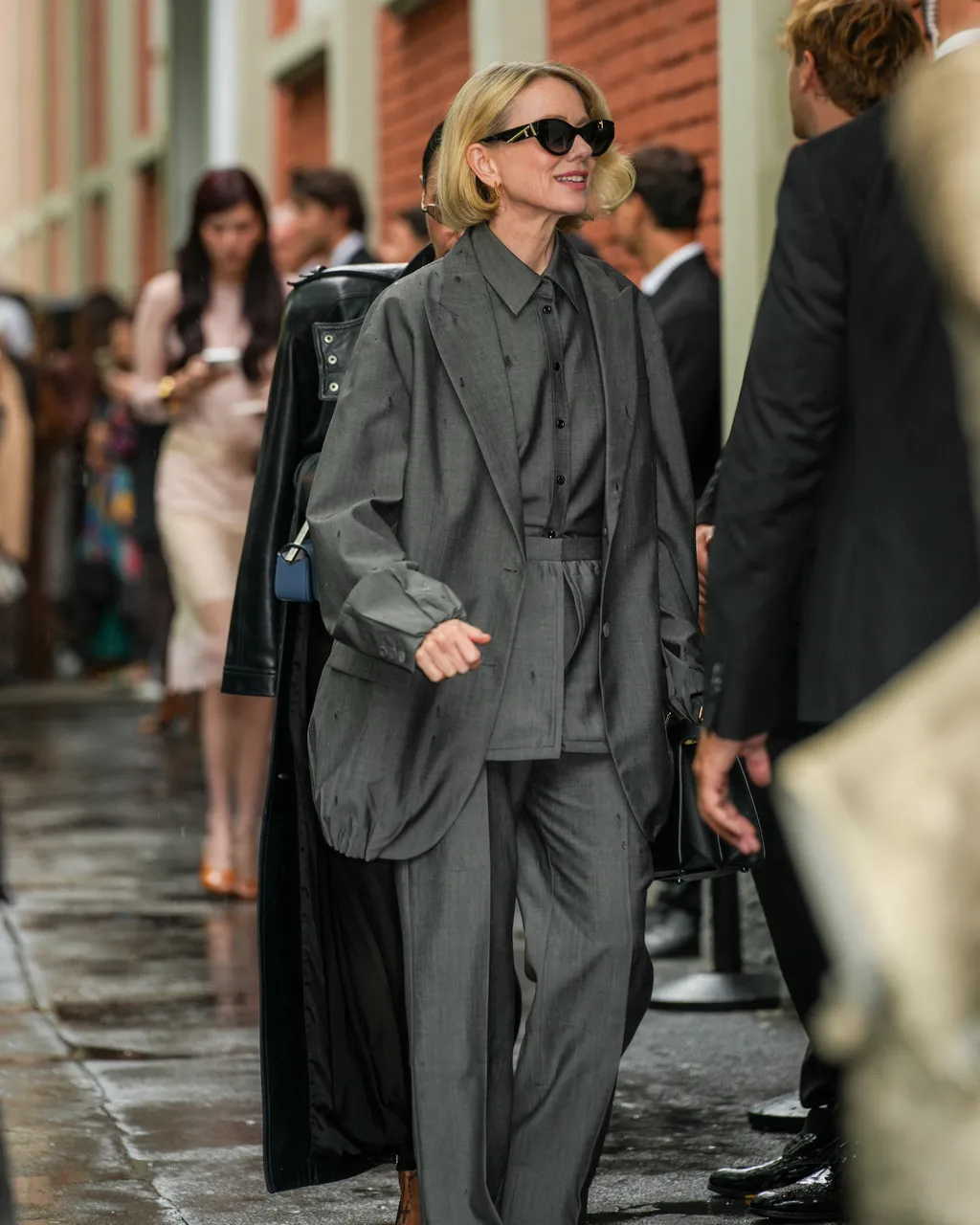 Naomi Watts attending the Fendi fashion show during the Milan Womenswear Spring/Summer 2026 on September 24, 2025 in Milan, Italy. (Photo by Lucia Sabatelli / Bestimage) EDITORIAL USE ONLY
