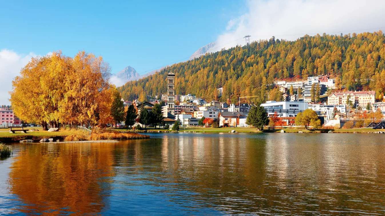 A svájci St. Moritz a legnagyobb őszi luxuscsapdák egyike Európában.