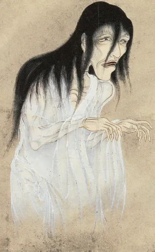 szellem, Yurei szellem, Japán, túlvilági lény, kísértet