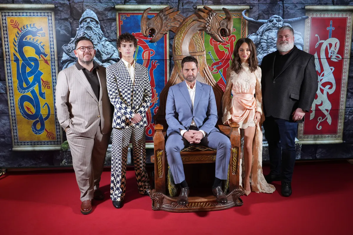 Gerard Butler sárkányos remake-je dobogós helyen végzett a legnézettebb filmek listáján (Fotó: PA)