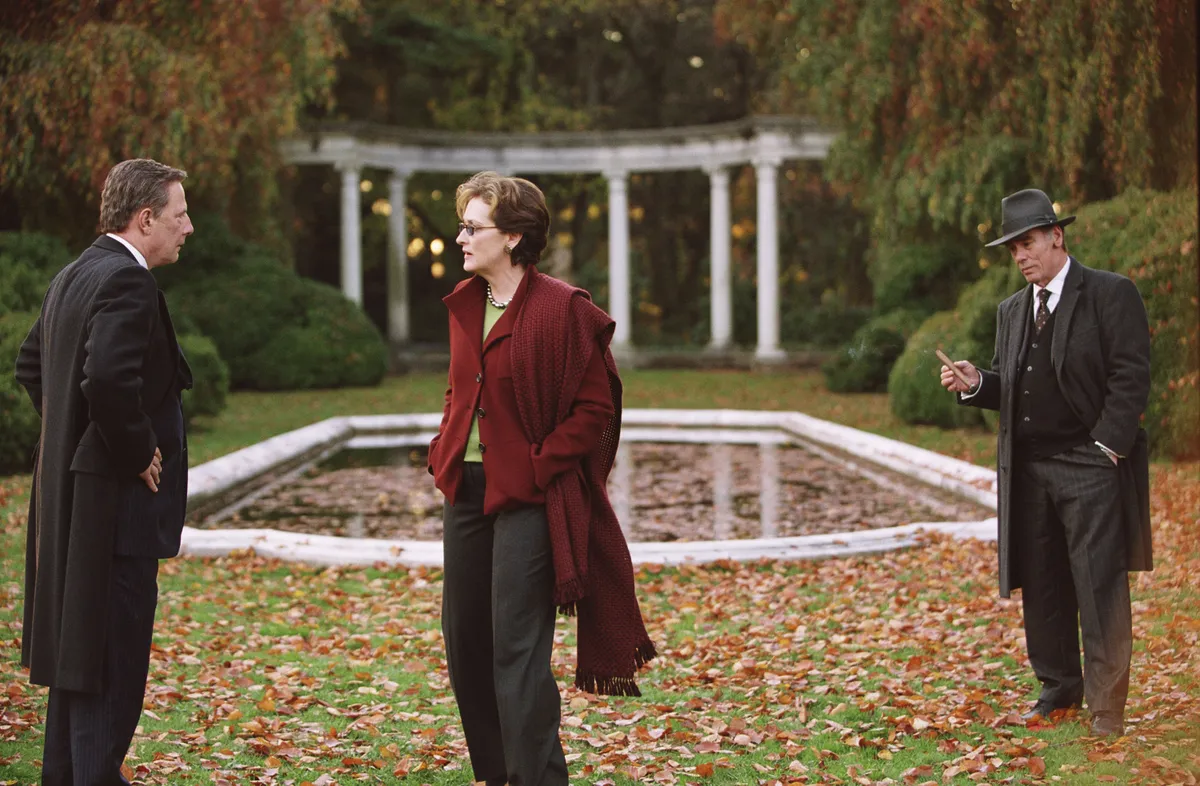 Meryl Streep, 2004 - Manchurian Candidate - Movie Set
