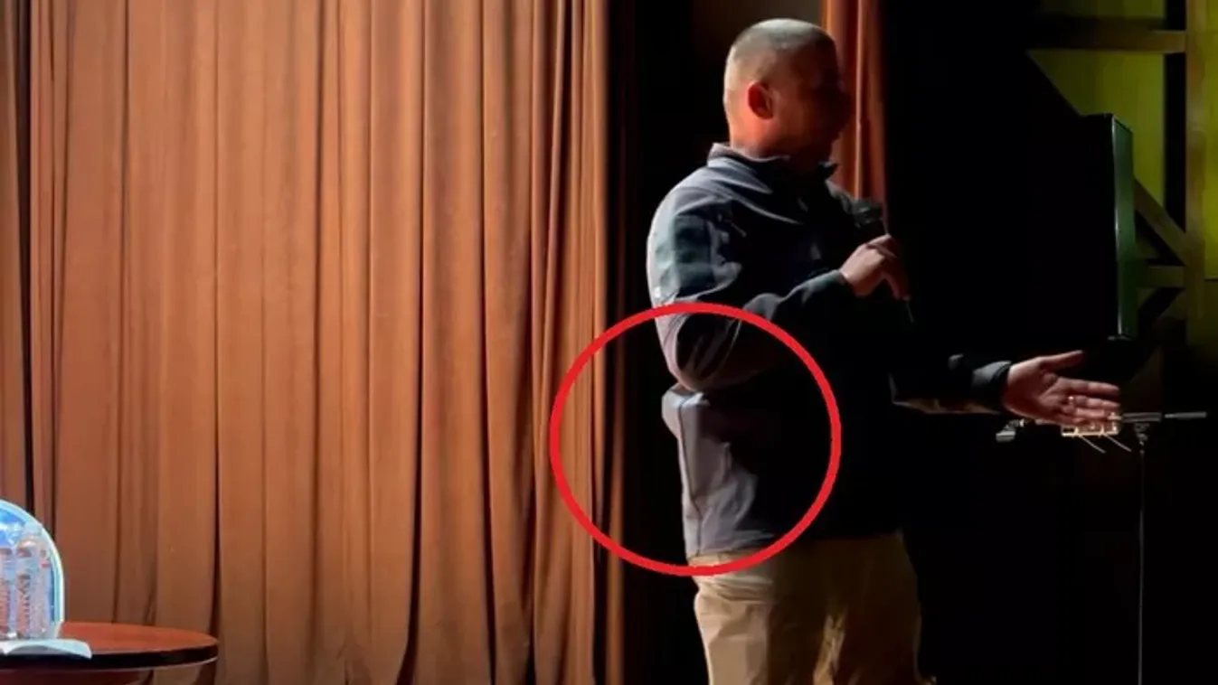 Ruszin-Szendinek „viszket a tenyere”. Fegyverrel jár az emberek között a Tisza bukott tábornoka? – videó