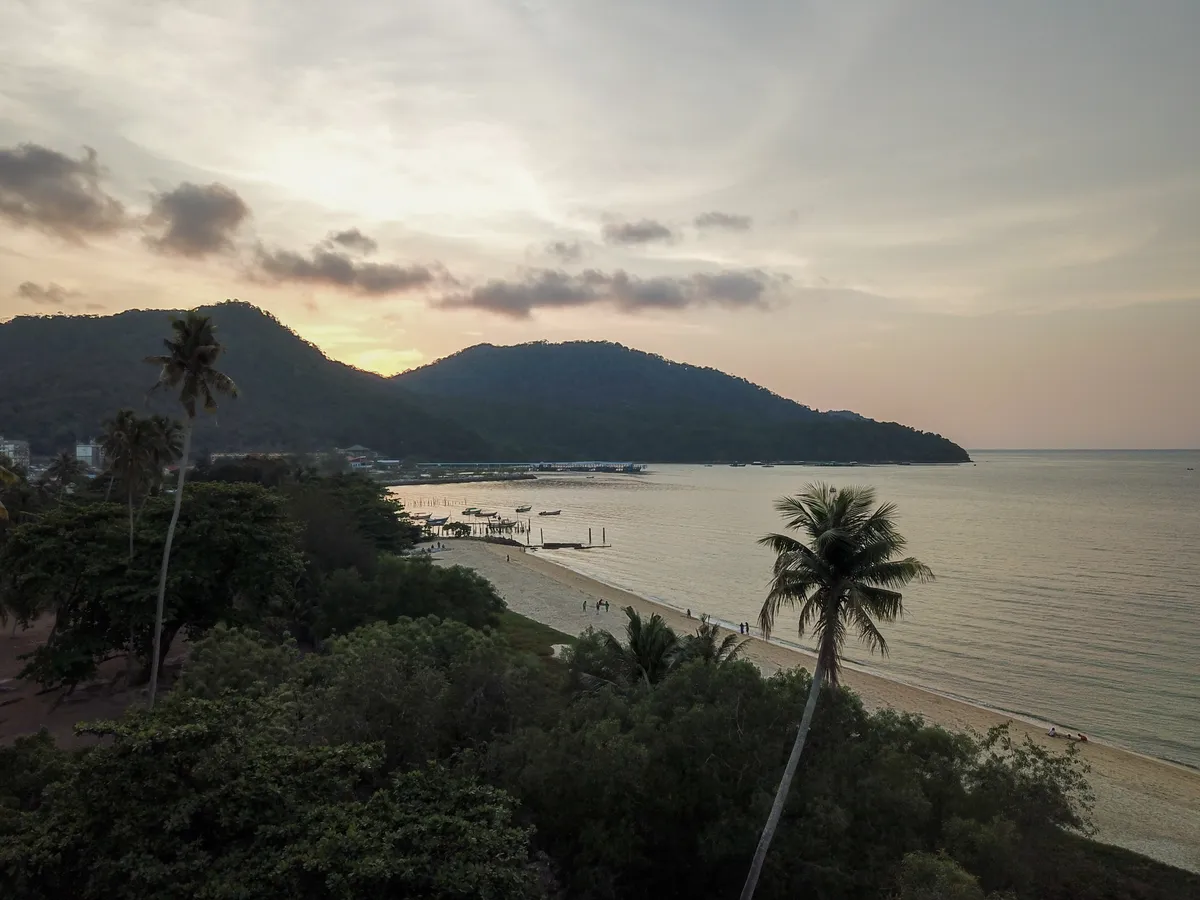 Ázsia Expressz, Malajzia, Penang, Teluk Bahang, tengerpart