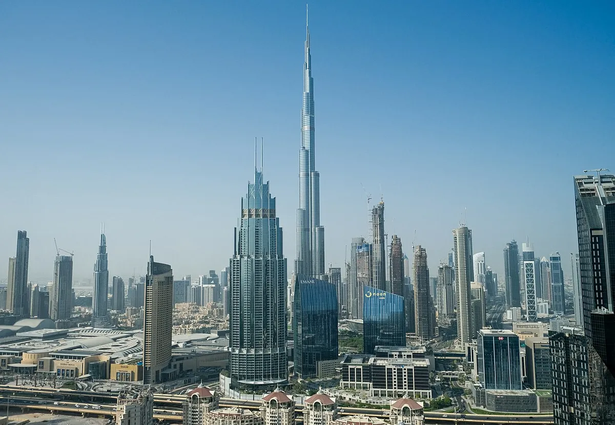 Dubaj szigorú szabályai, felhőkarcolók