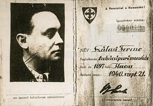 Szálasi Ferenc nyilas pártkönyve