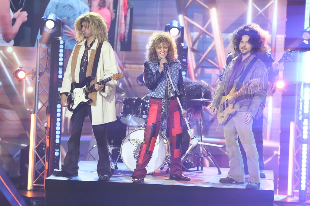 Szandi, mint Jon Bon Jovi