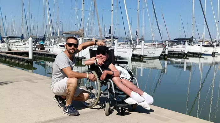 Élete álma teljesült a nagybeteg Rolandnak