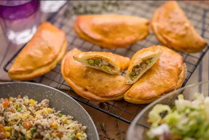 recept, airfryer, pizza