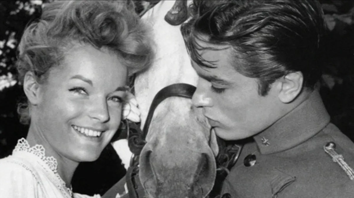 Romy Schneider élete nagy szerelme volt a francia színész, Alain Delon (Fotó: MPP / Bestimage)