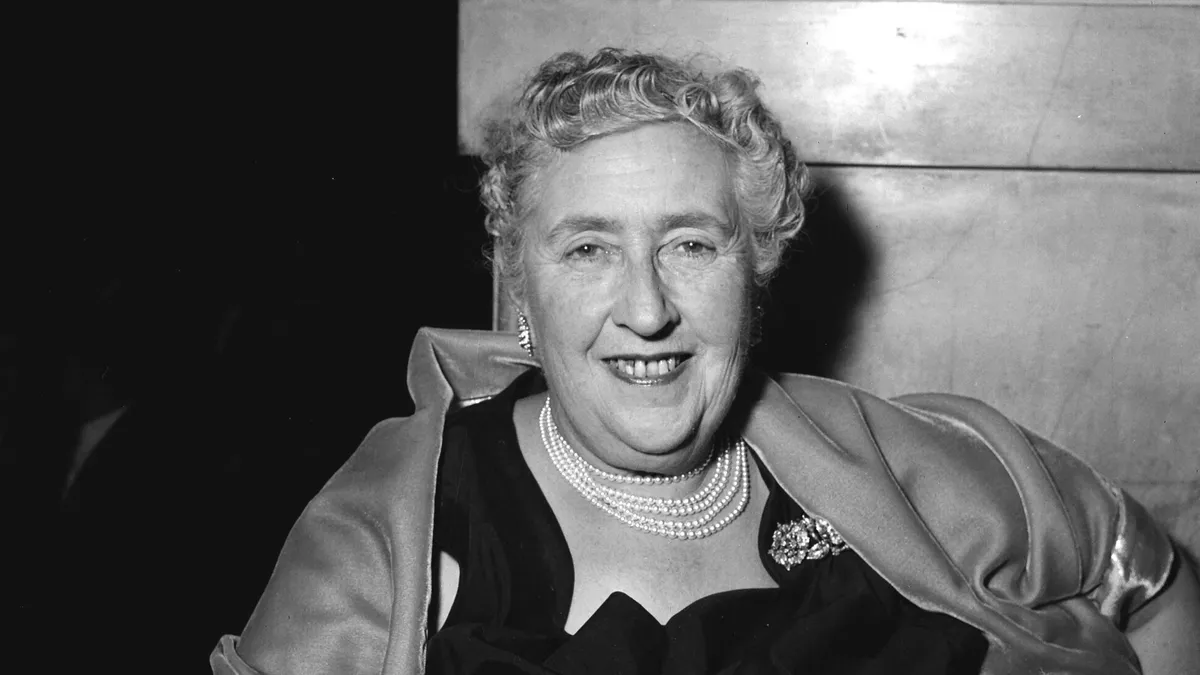 Agatha Christie portré, kvíz