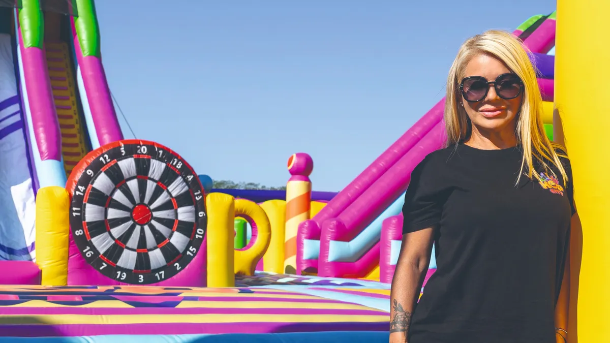 Kis Judit és az ugrálóvár vállalkozásuk: "A kislányom is segít nekünk mindenben" Fotókkal! - BORS