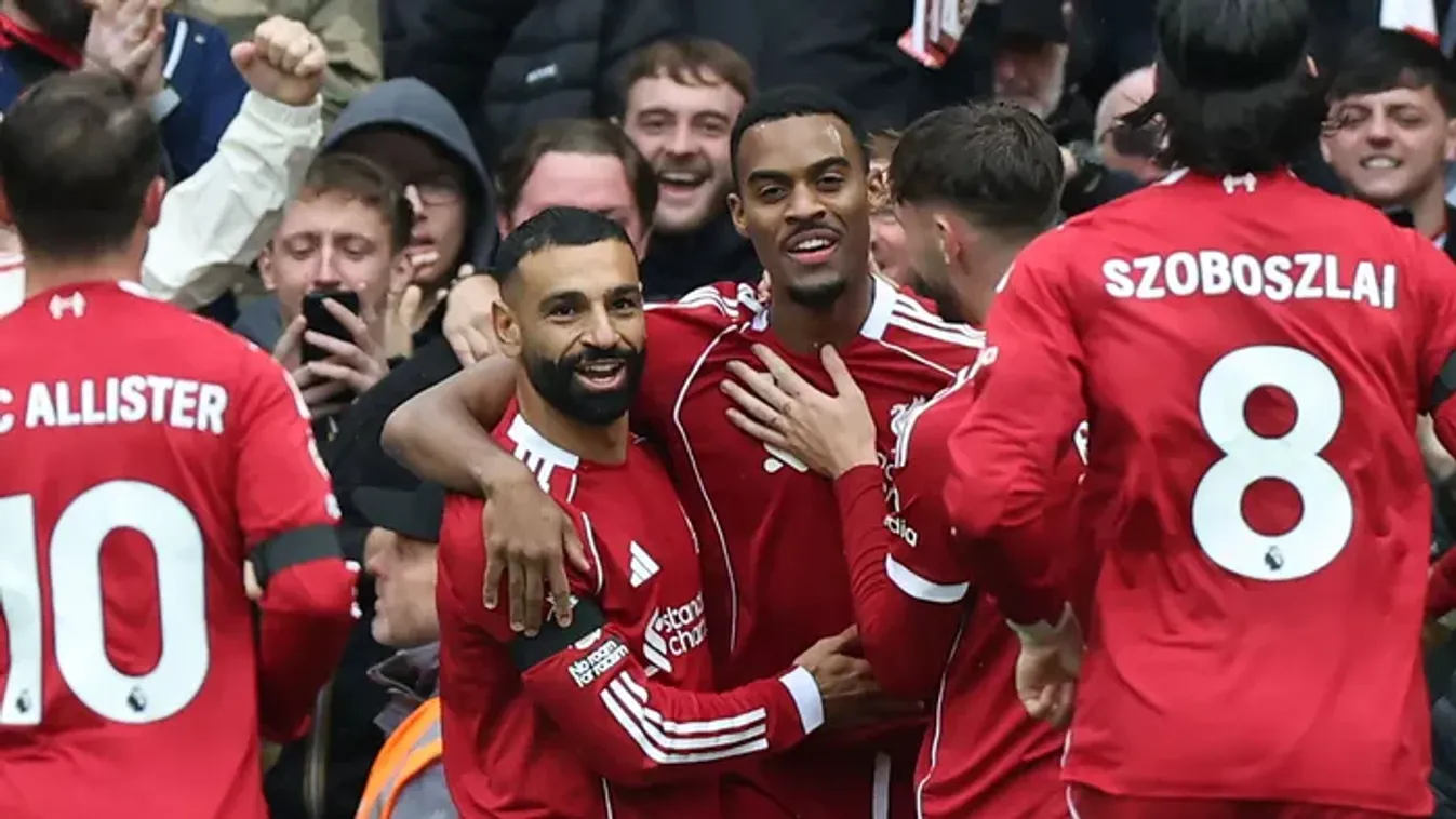 Hibátlan maradt a Liverpool, Szoboszlai a kedvenc posztján remekelt