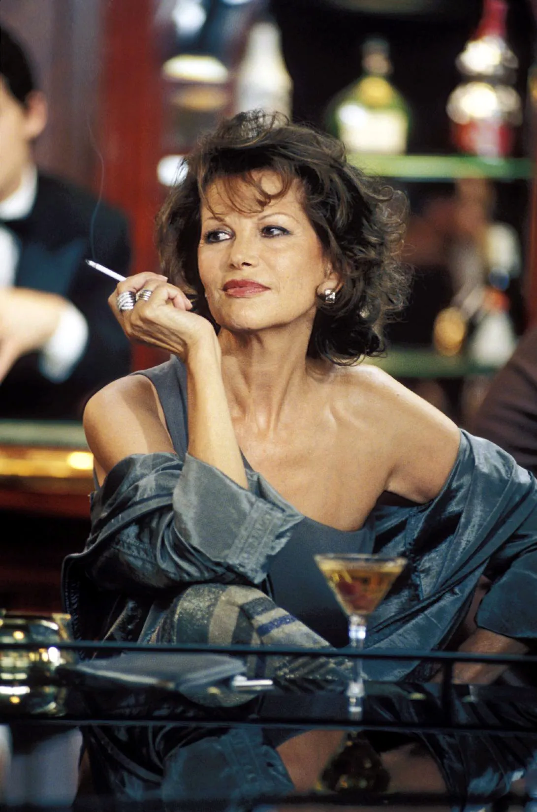 Claudia Cardinale, 2002 - And Now... Ladies and Gentlemen - Movie Set